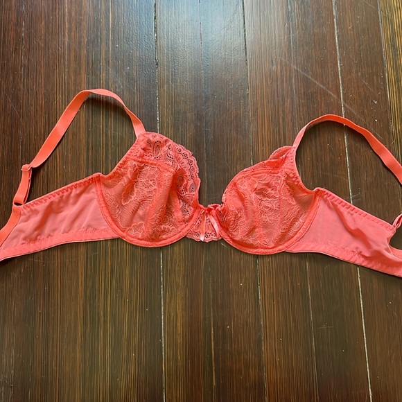 Panache Other - Panache coral/salmon lace bra